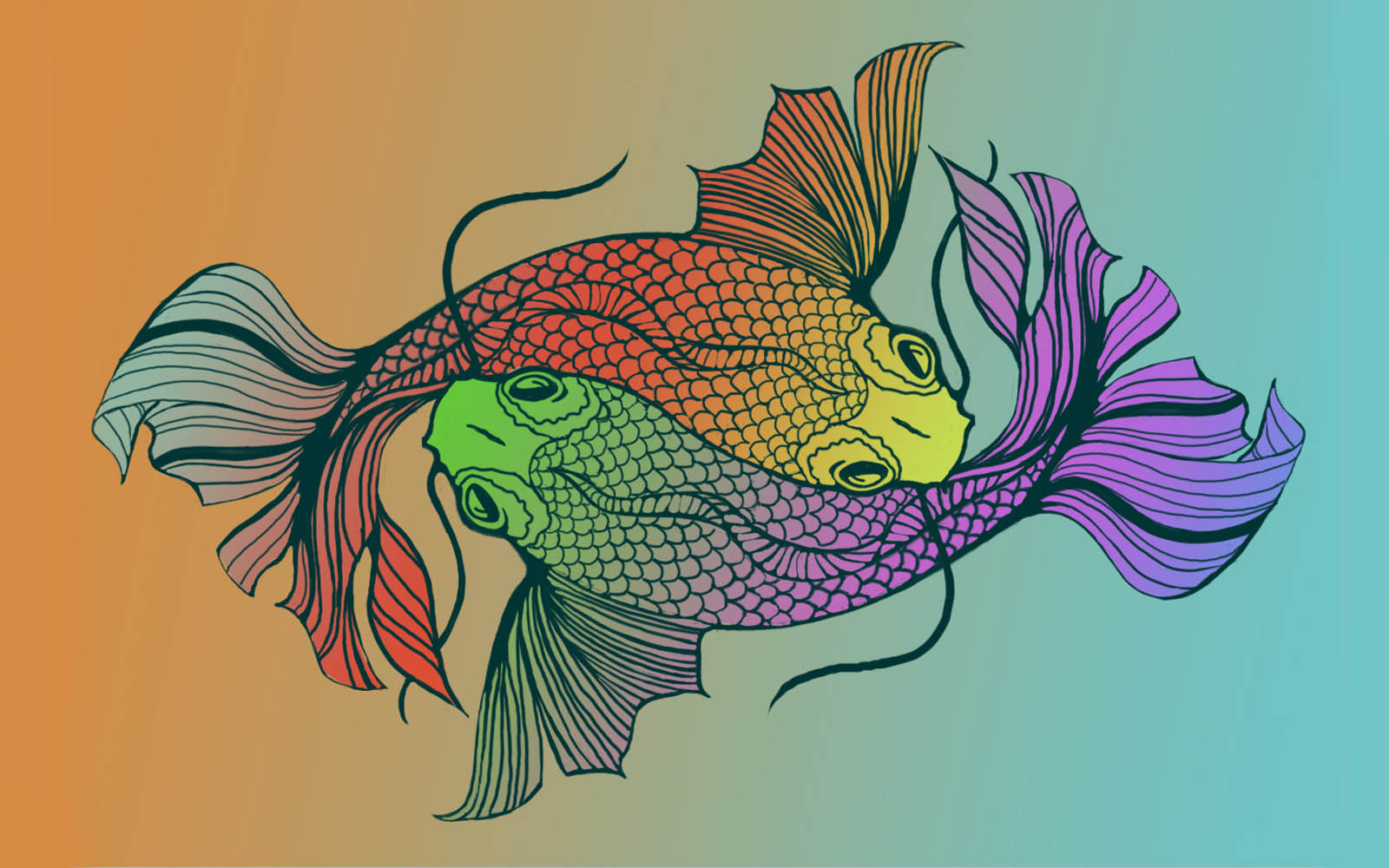 Знак зодиака рыбы красивые картинки