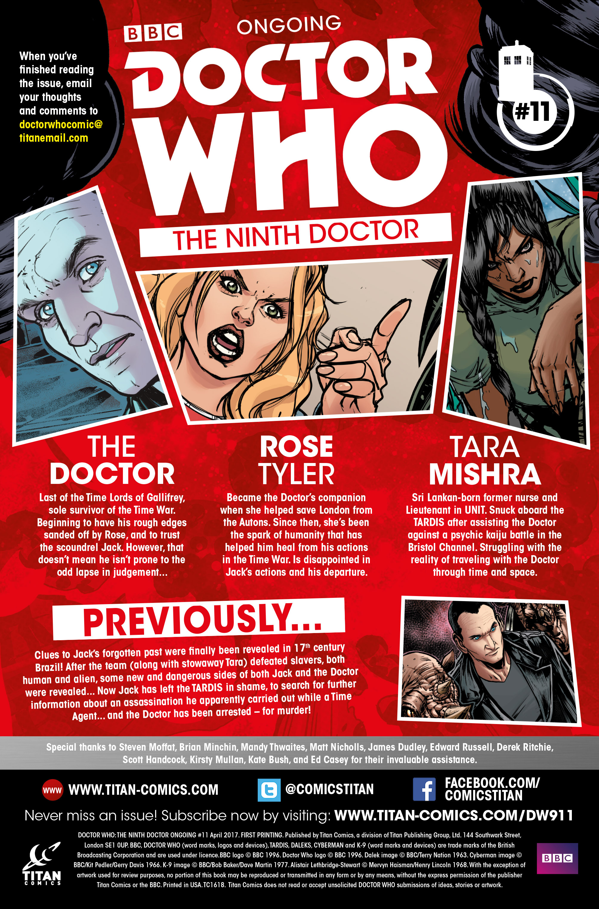 Read online Doctor Who: The Ninth Doctor (2016) comic -  Issue #11 - 5