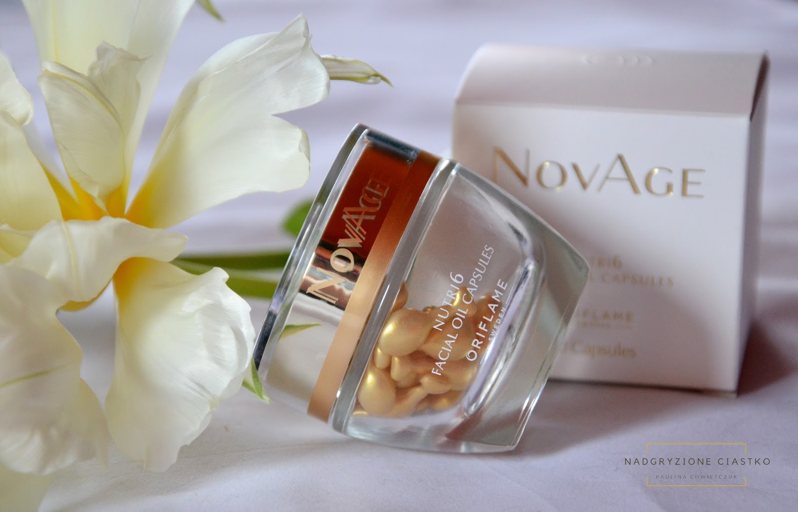 Piękno w kapsułce NovAge Nutri 6 Facial Oil Capsules od Oriflame