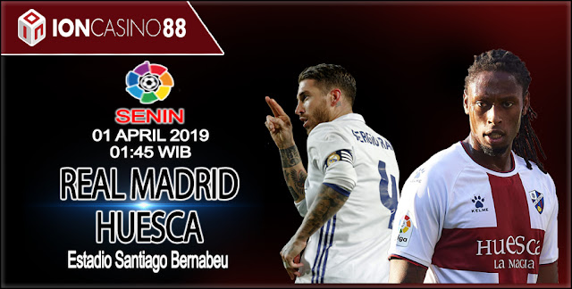  Prediksi Bola Real Madrid vs Huesca 01 April 2019