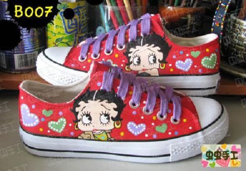 betty boop tennis shoes