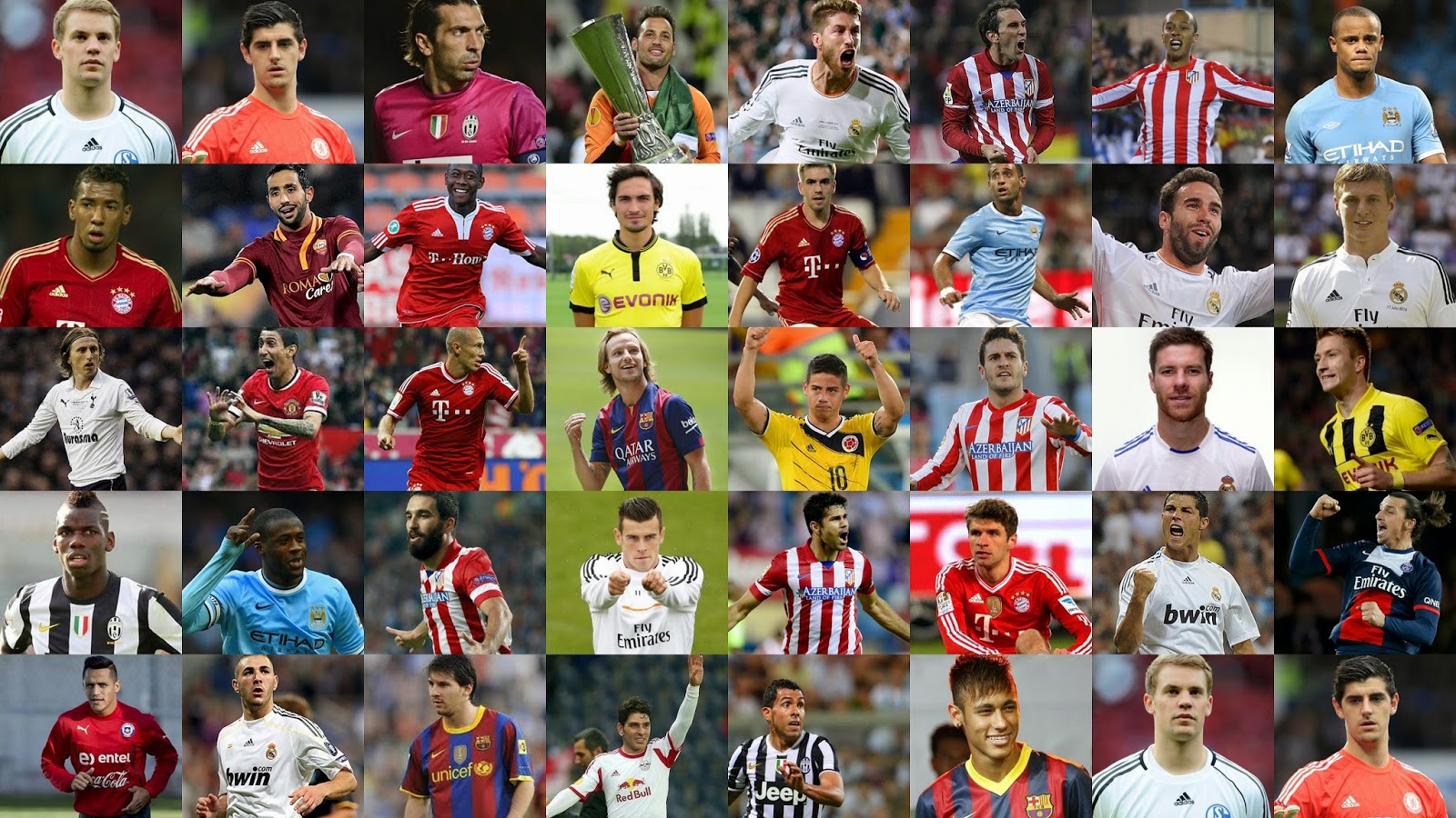 7ANGOLBLOG Los 40 jugadores del año según la UEFA 7ANGOLBLOG Los 40 jugadores del año según la UEFA