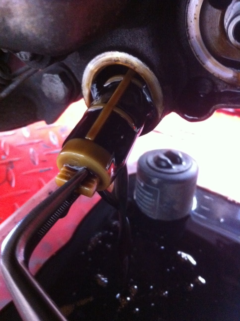 My Vespa Story Modern Vespa Oil Change.