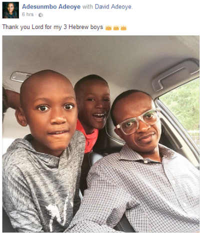 a Sunmbo Adeoye schools lady who questioned her referring to her husband as 'boy' on social media