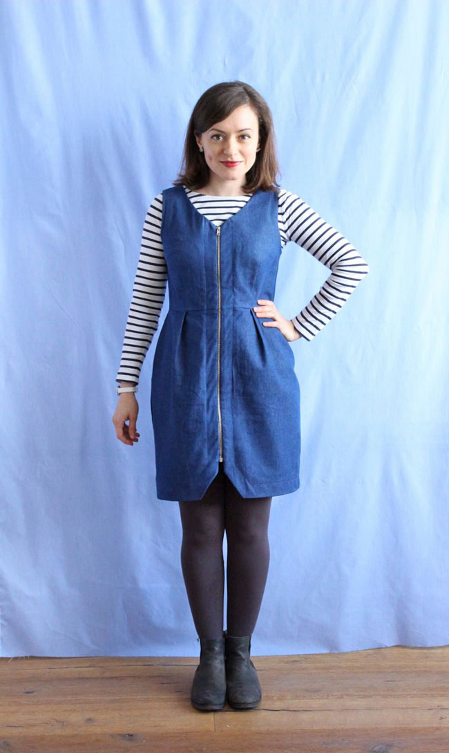 Denim YoYo Dress - Tilly and the Buttons