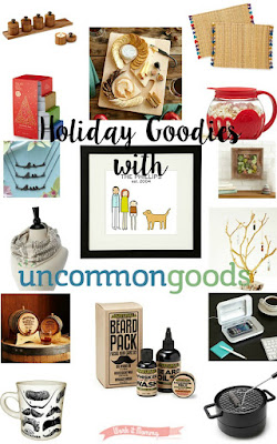 Holiday Goodies with UncommonGoods plus a giveaway