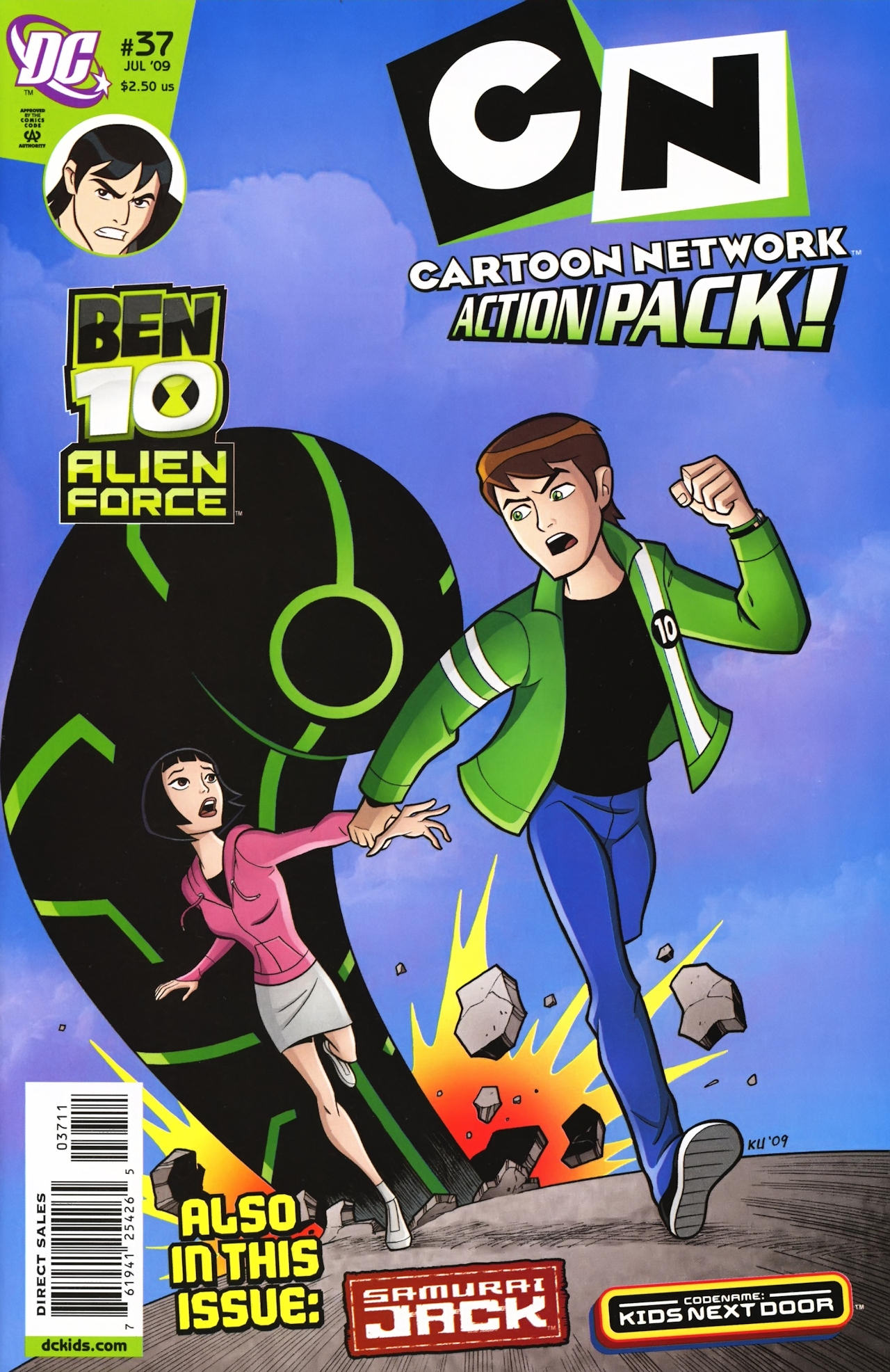 Read online Cartoon Network Action Pack comic -  Issue #37 - 1