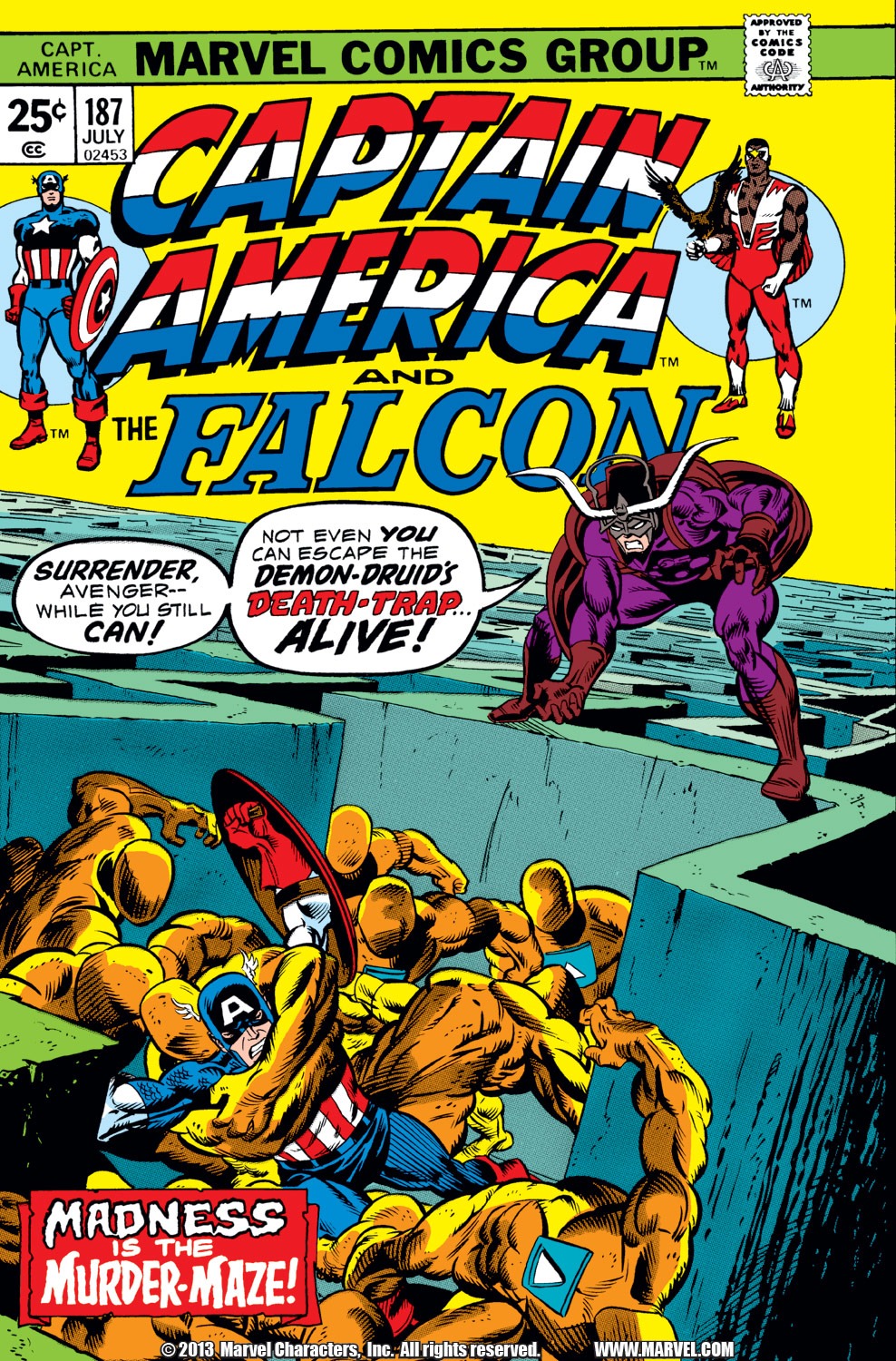 Captain America (1968) Issue #187 #101 - English 1
