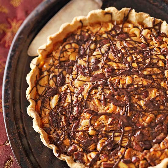 My Favorite Things ChocolateMixed Nut Tart