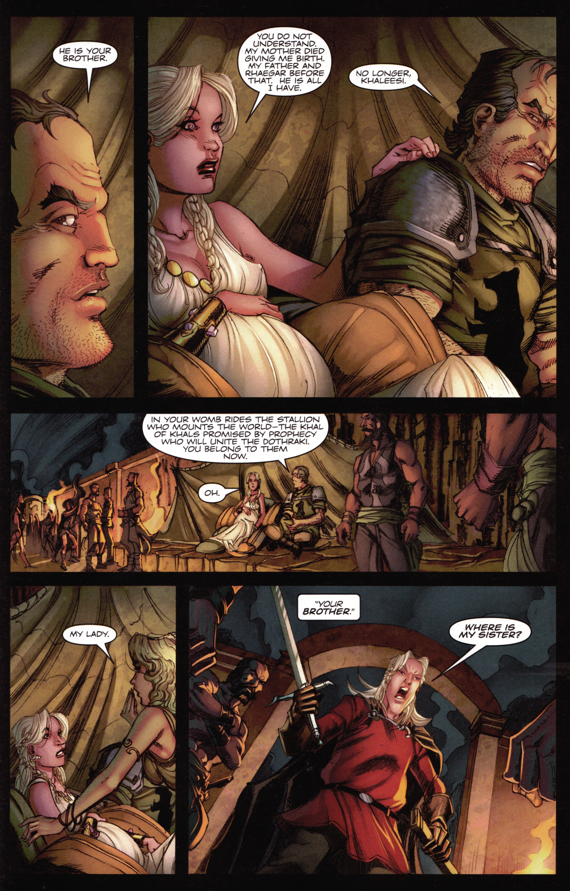 Read online A Game Of Thrones comic -  Issue #15 - 27