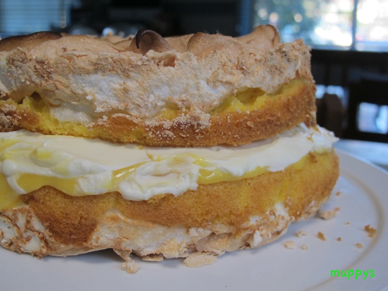 muppys Nigella Lemon Meringue Cake