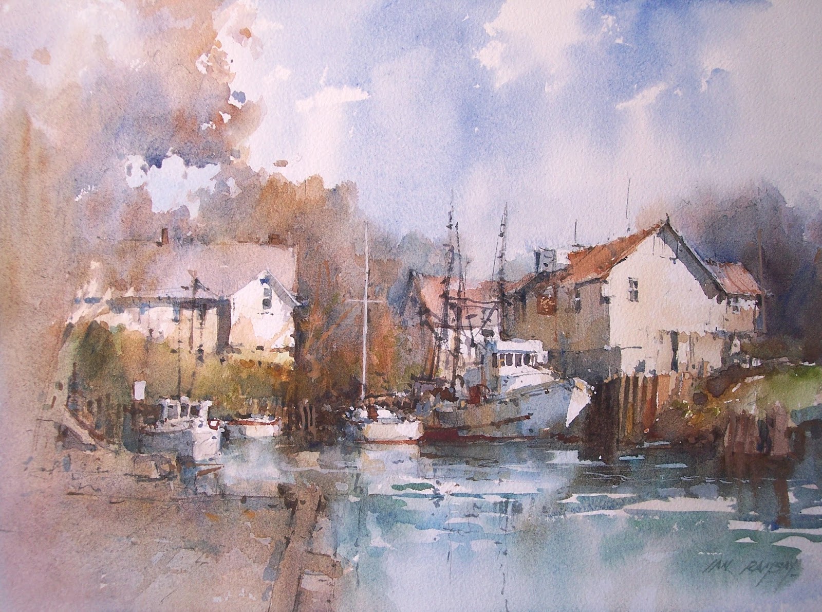Ian Ramsay Watercolors Displayed below is a gallery of of my most