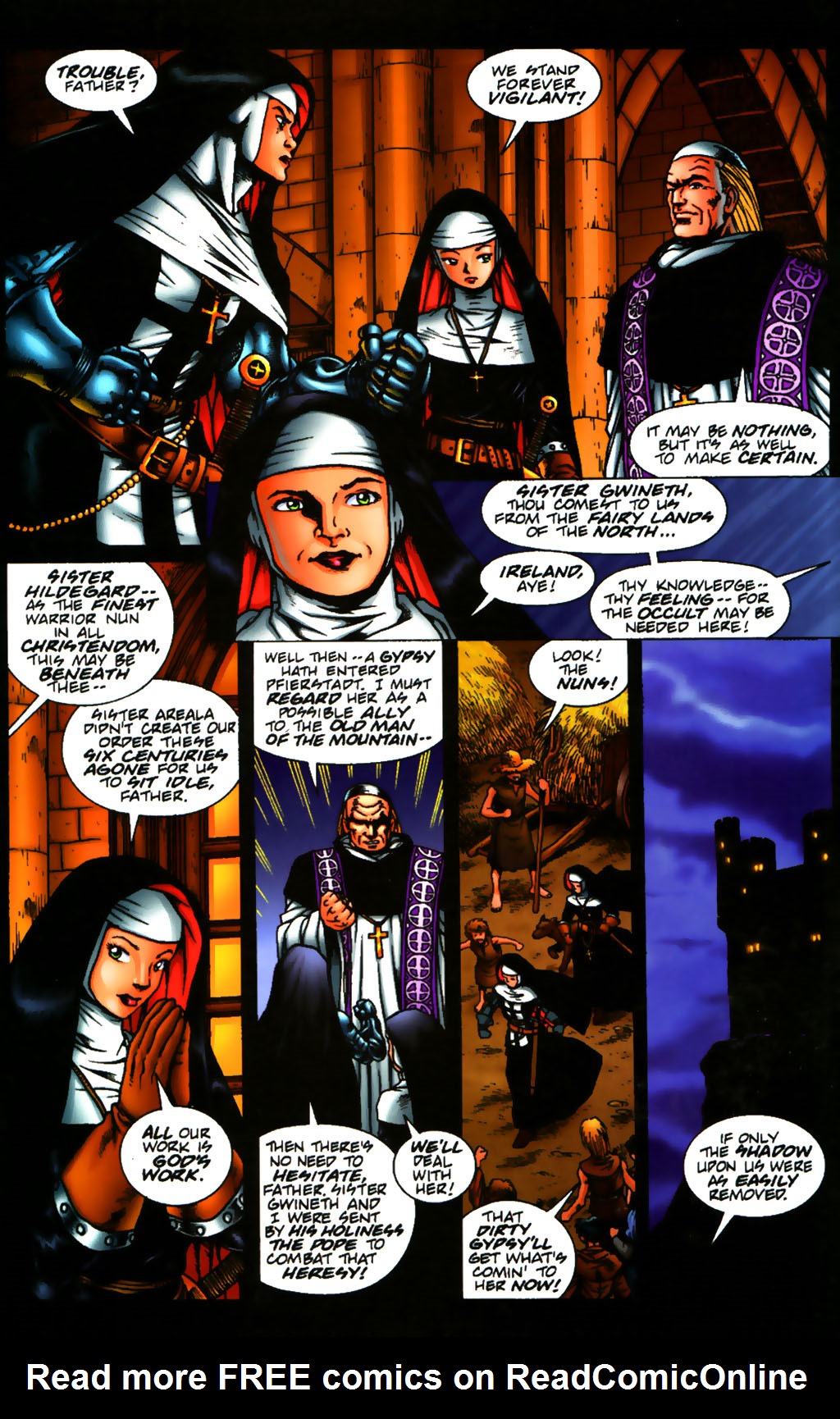 Read online Warrior Nun Areala: Scorpio Rose comic -  Issue #1 - 10