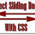 Membuat Effect Sliding Door With CSS