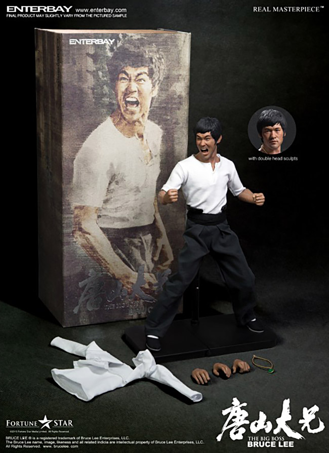Enterbay sculpted by Scuderia - Bruce Lee art collection @ YellowMenace
