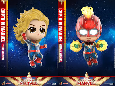Captain Marvel Movie Marvel Cosbaby Series by Hot Toys