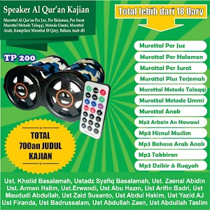 Speaker Al Qur'an Kajian Tp 200 16 Giga Speaker Al Qur'an Kajian Tp 200 16 Giga
