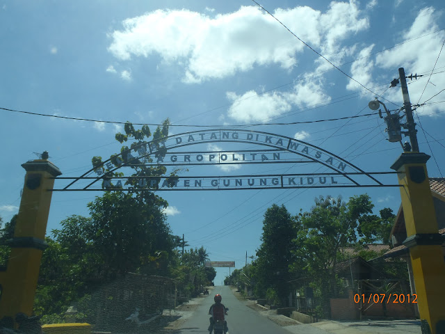 Kota Wonosari Kabupaten Gunung Kidul Bumi Nusantara