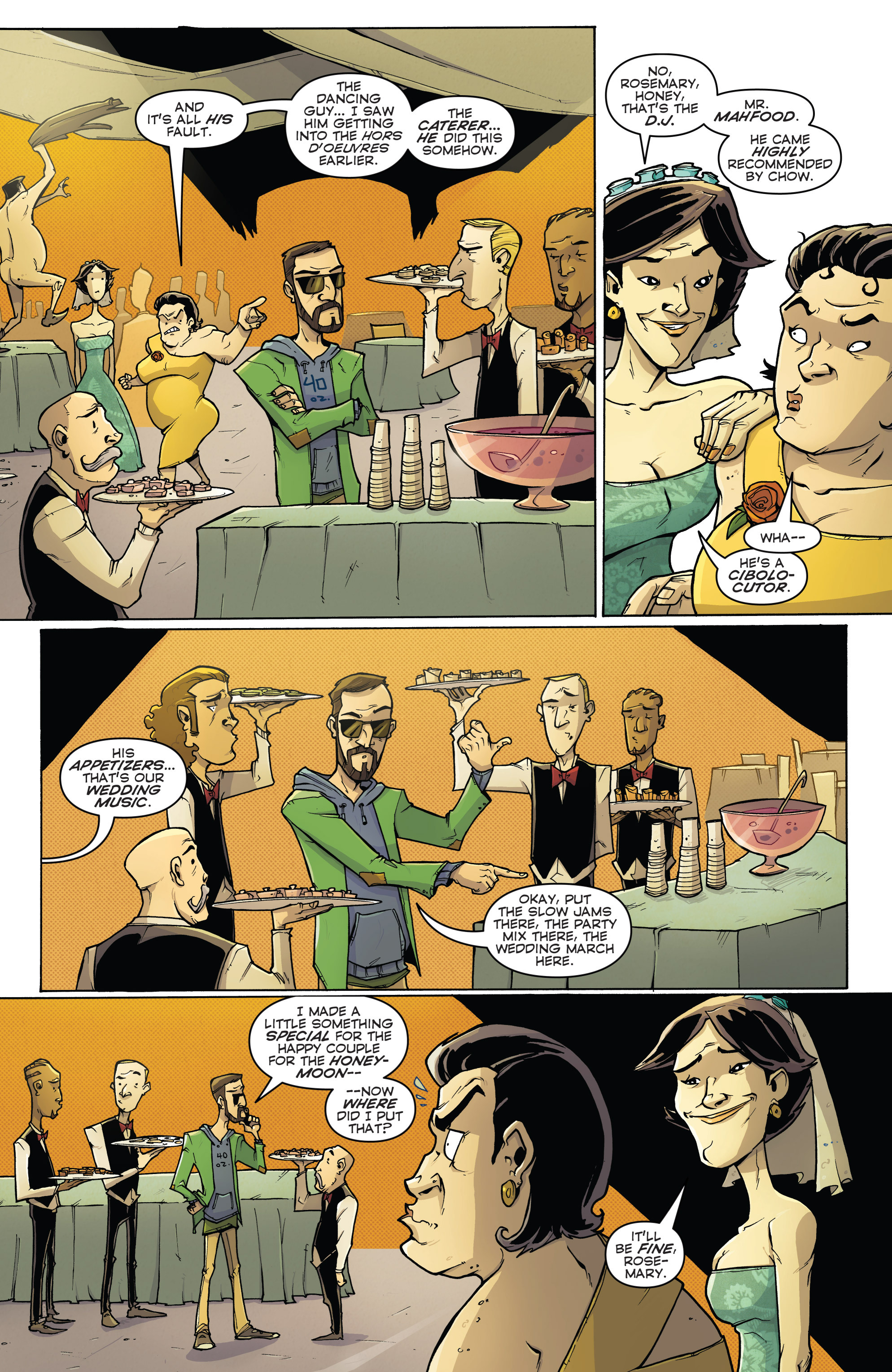 Read online Chew comic -  Issue # _TPB 6 - Space Cakes - 124