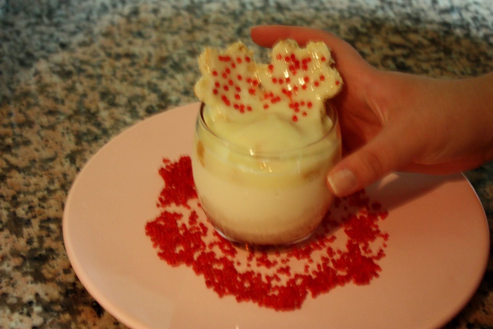 Sinemis Beyaz Çikolata Soslu Muhallebi