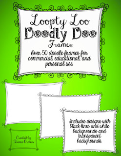 Loopty-Loo Doodly-Doo Frames http://www.teacherspayteachers.com/Product/Loopty-Loo-Doodly-Doo-Clip-Art-Frames-Commercial-Use