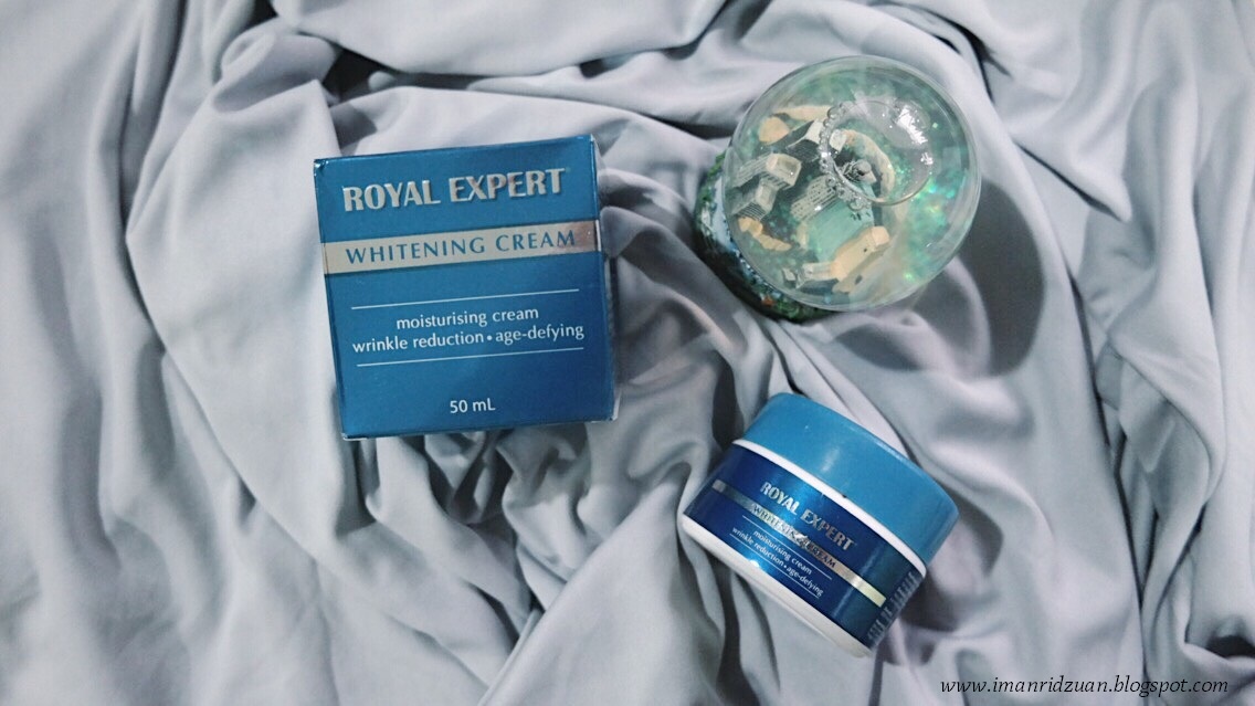 Review Royal Expert White Whitening Cream Iman Ridzuan