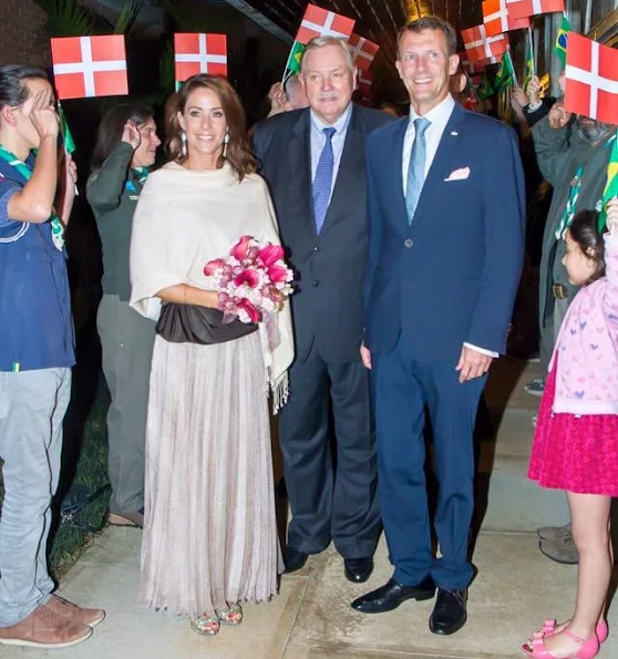 Prince Joachim and Princess Marie, Prince Nikolai, Prince Felix, Prince Henrik, Princess Athena arrived Brazil for 2016 Summer Rio de Janeiro Olympics