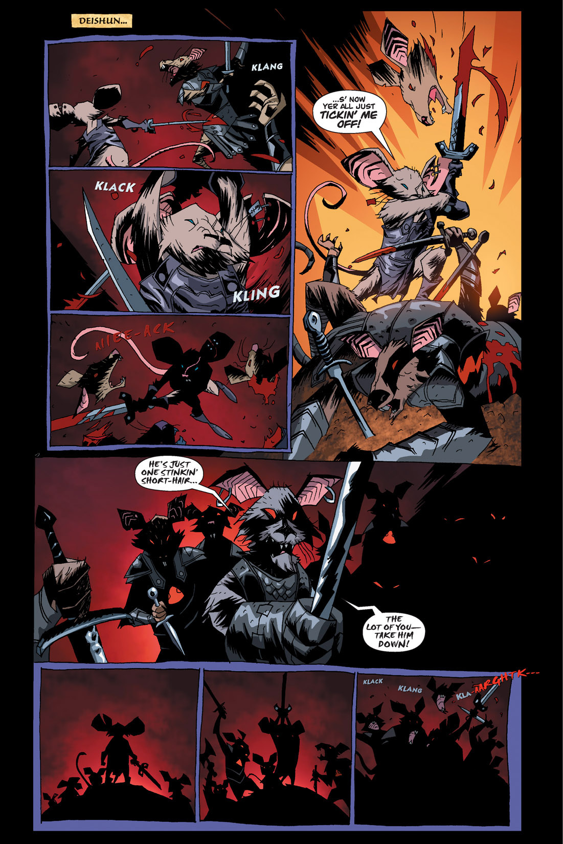 Read online The Mice Templar Volume 1 comic -  Issue #2 - 10