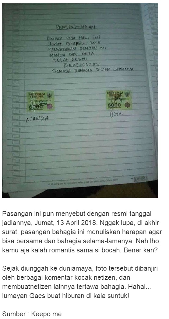Habis Lebaran Punya Duit Beli Materai 6 Ribu Lihat Bocah Sd