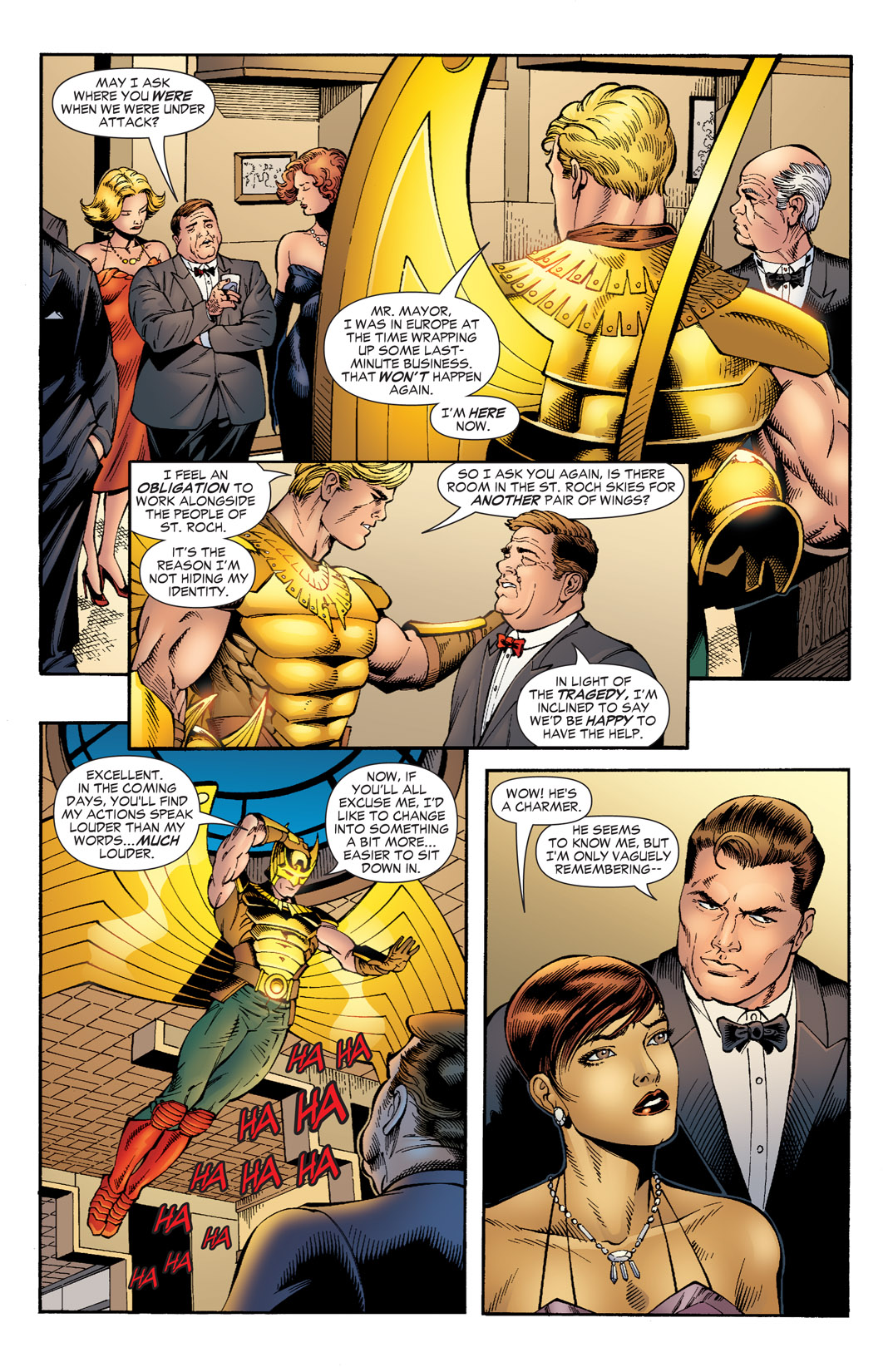 Hawkman (2002) Issue #38 #38 - English 19