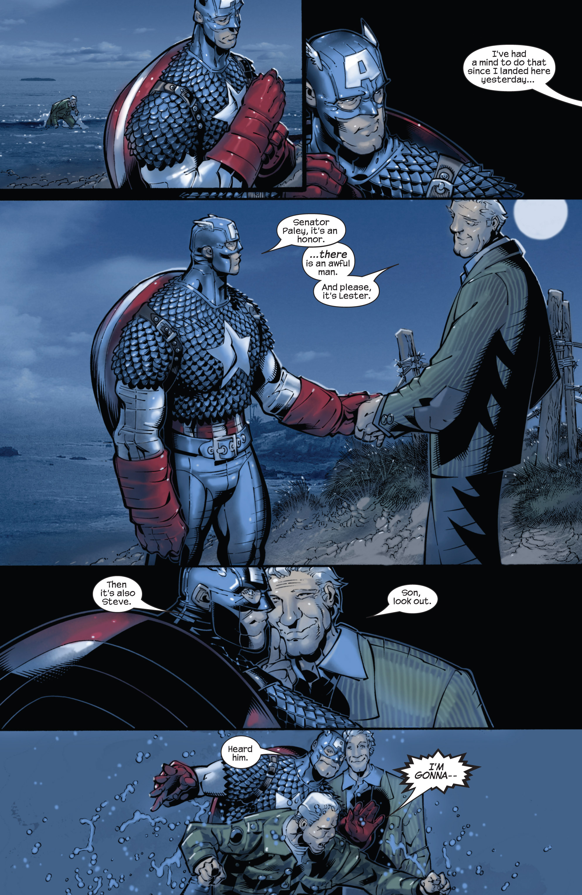 Read online Captain America (2002) comic -  Issue #22 - 16