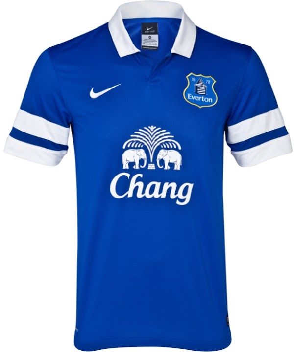 Home Kit Nike del Everton 2013/14