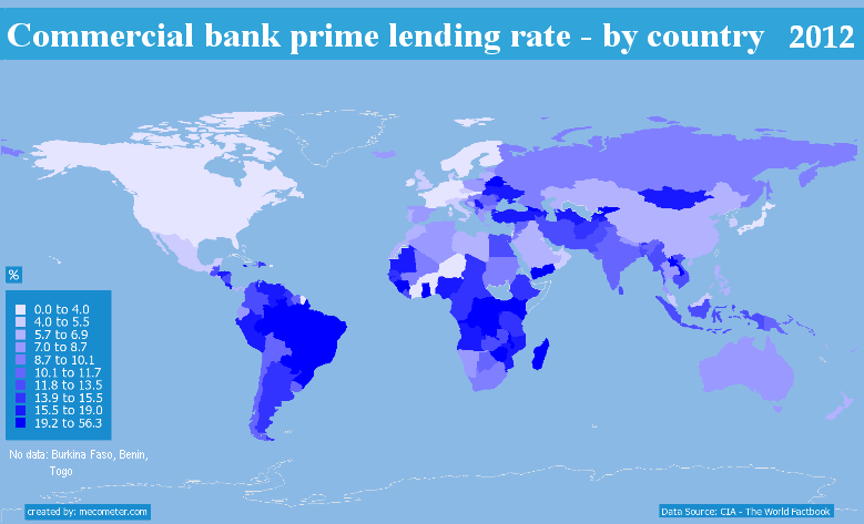 [Image: Map+Commercial+lending+rate+by+country+2012.png]