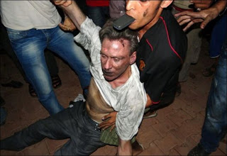 Ambassador Stevens in Benghazi , Libya