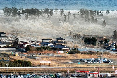 tsunami en japon