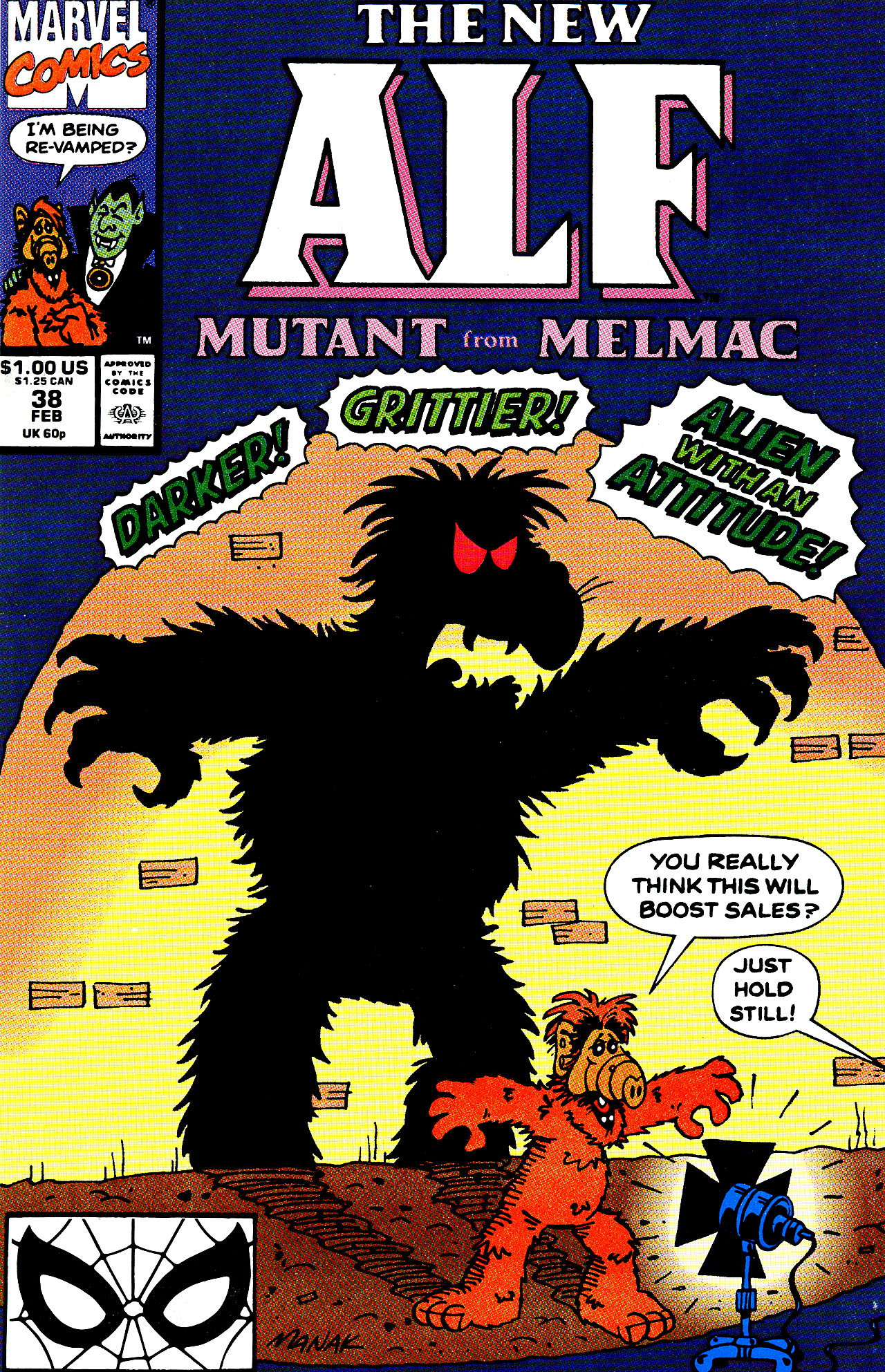 Read online ALF comic -  Issue #38 - 1