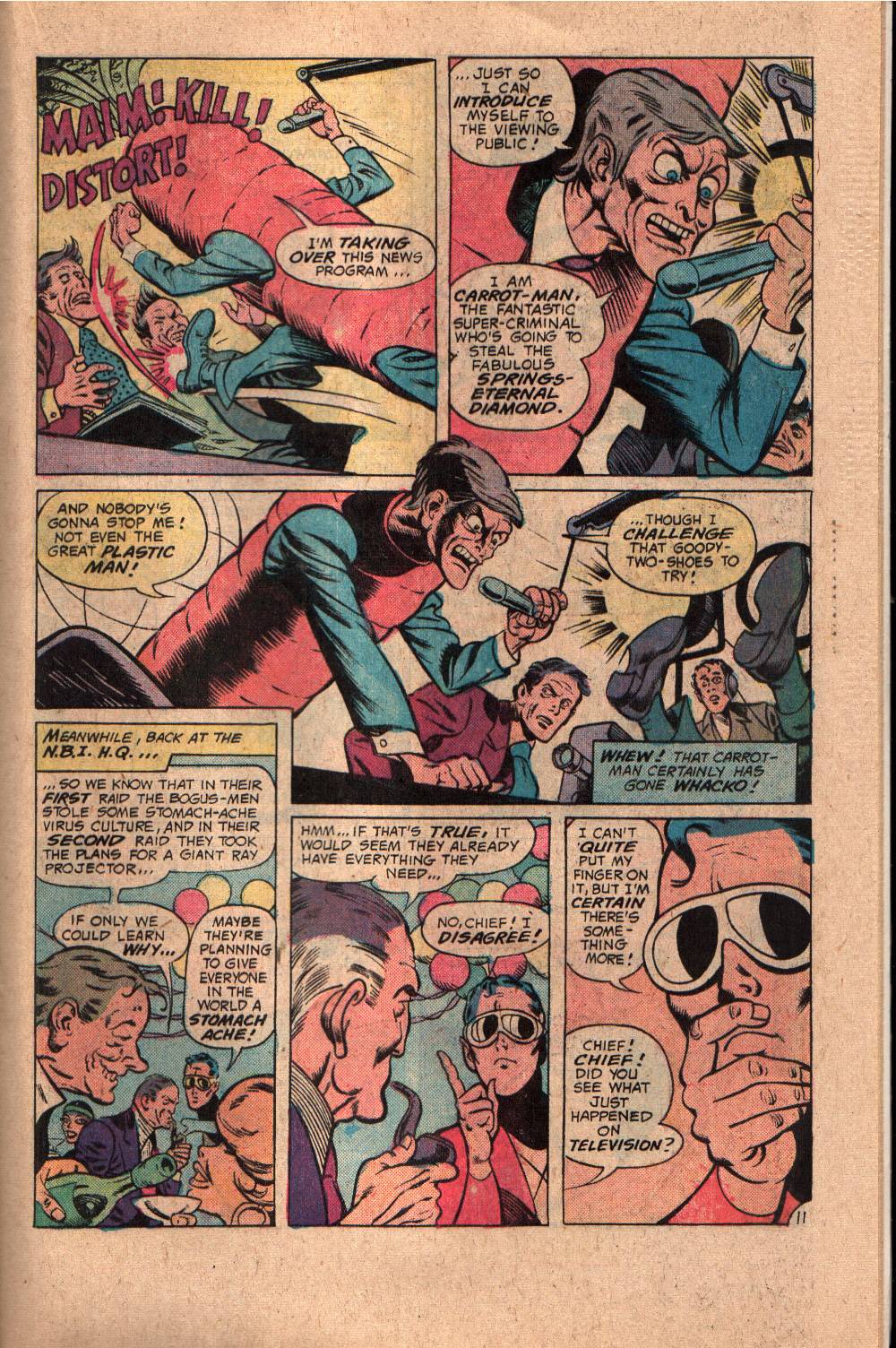 Read online Plastic Man (1976) comic -  Issue #12 - 16