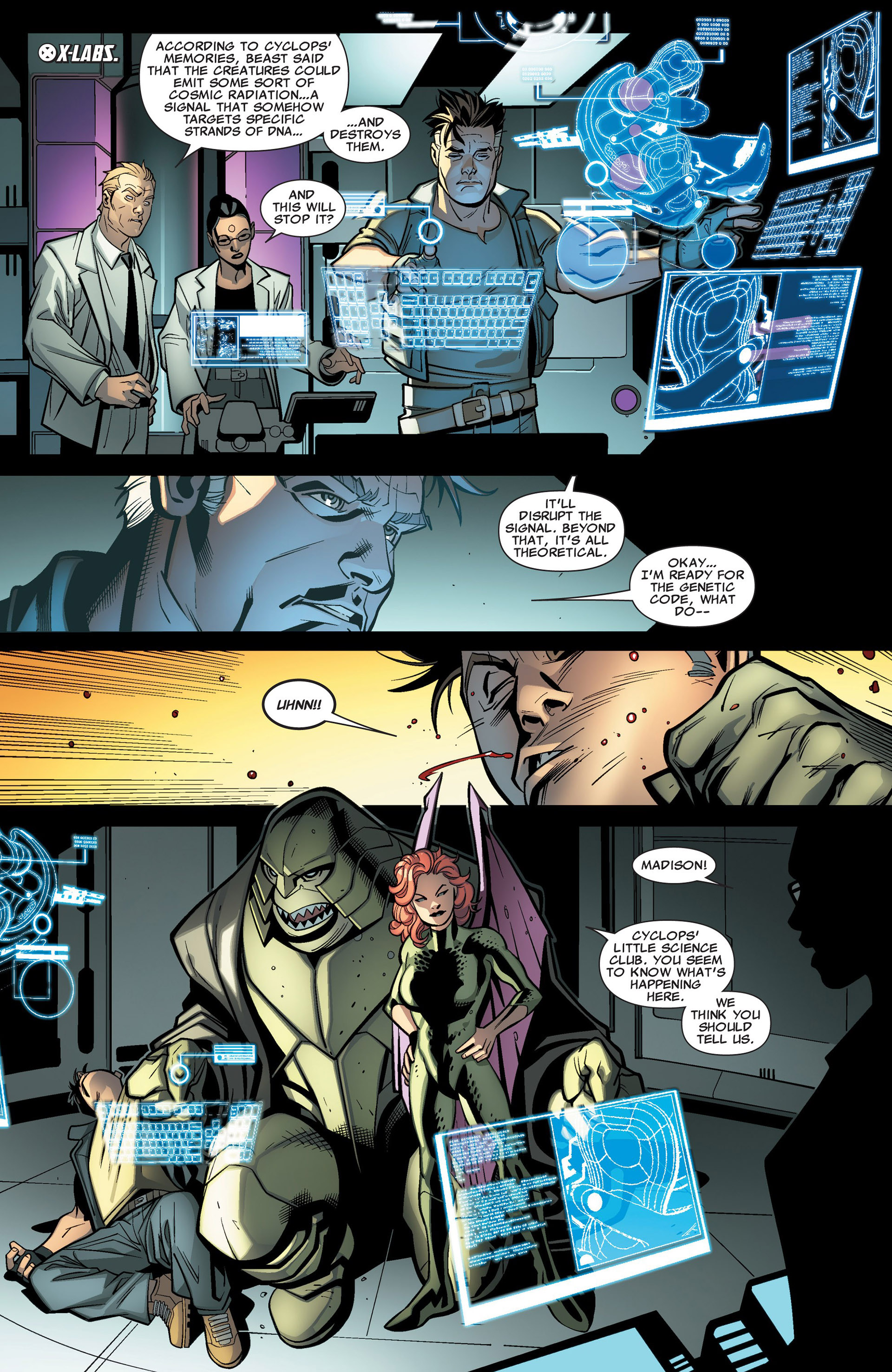 Read online X-Men (2010) comic -  Issue #13 - 22