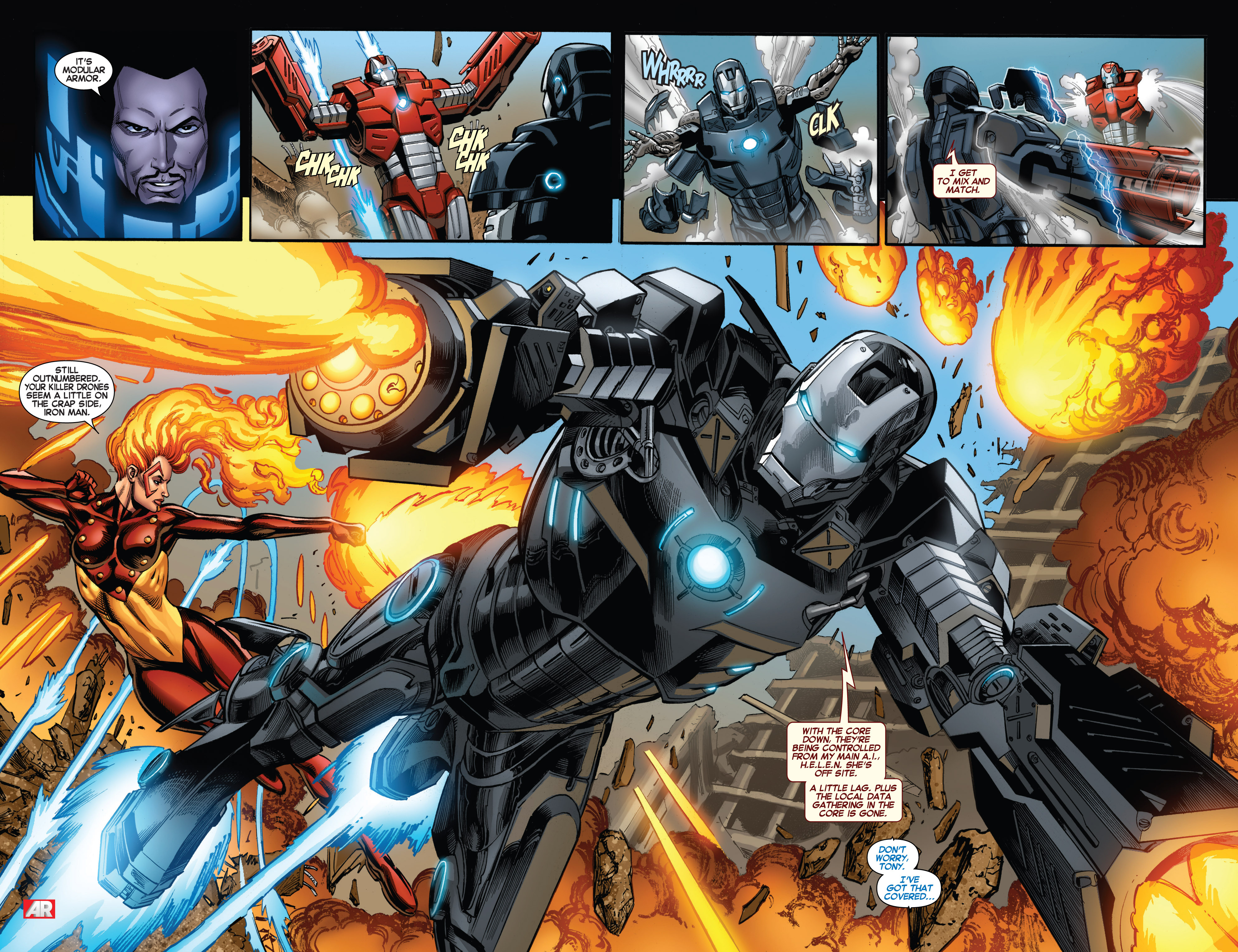 Read online Iron Man (2013) comic -  Issue #22 - 6