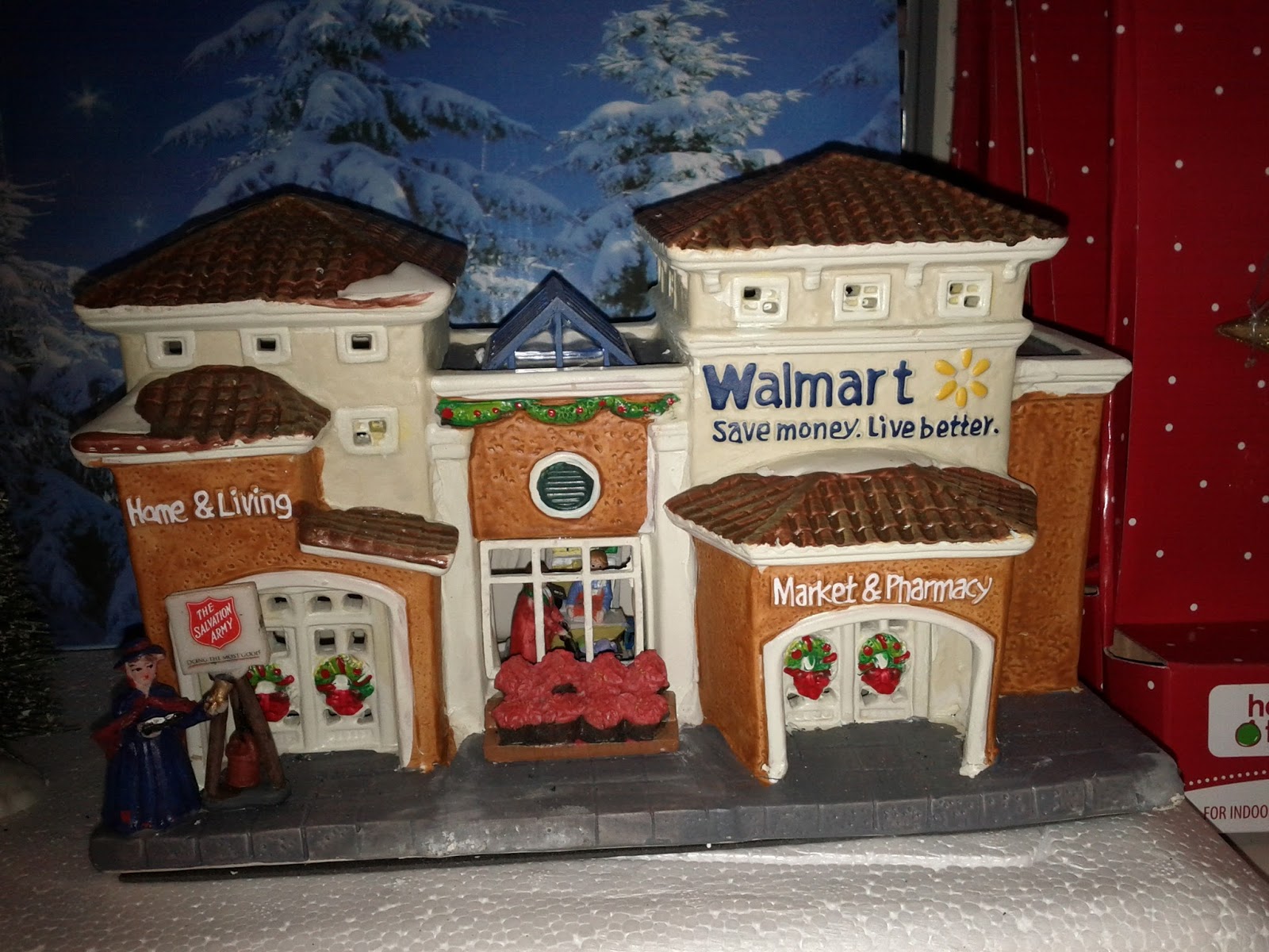 Walmart Getting in on Christmas Villages