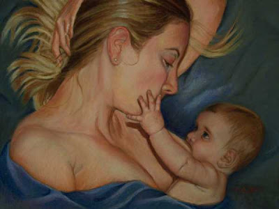 Mothers love painting