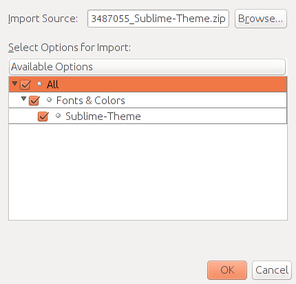 sublime text theme for NetBeans IDE