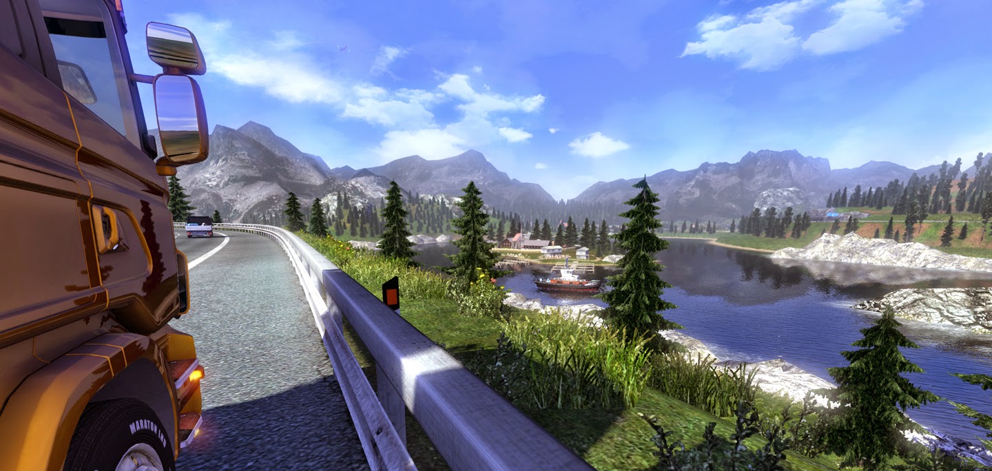 Канал глента симулятор. Euro Truck Simulator 2. Euro Truck Simulator 2 пейзажи. Симулятор путешествия по миру. Симулятор машины в горах.