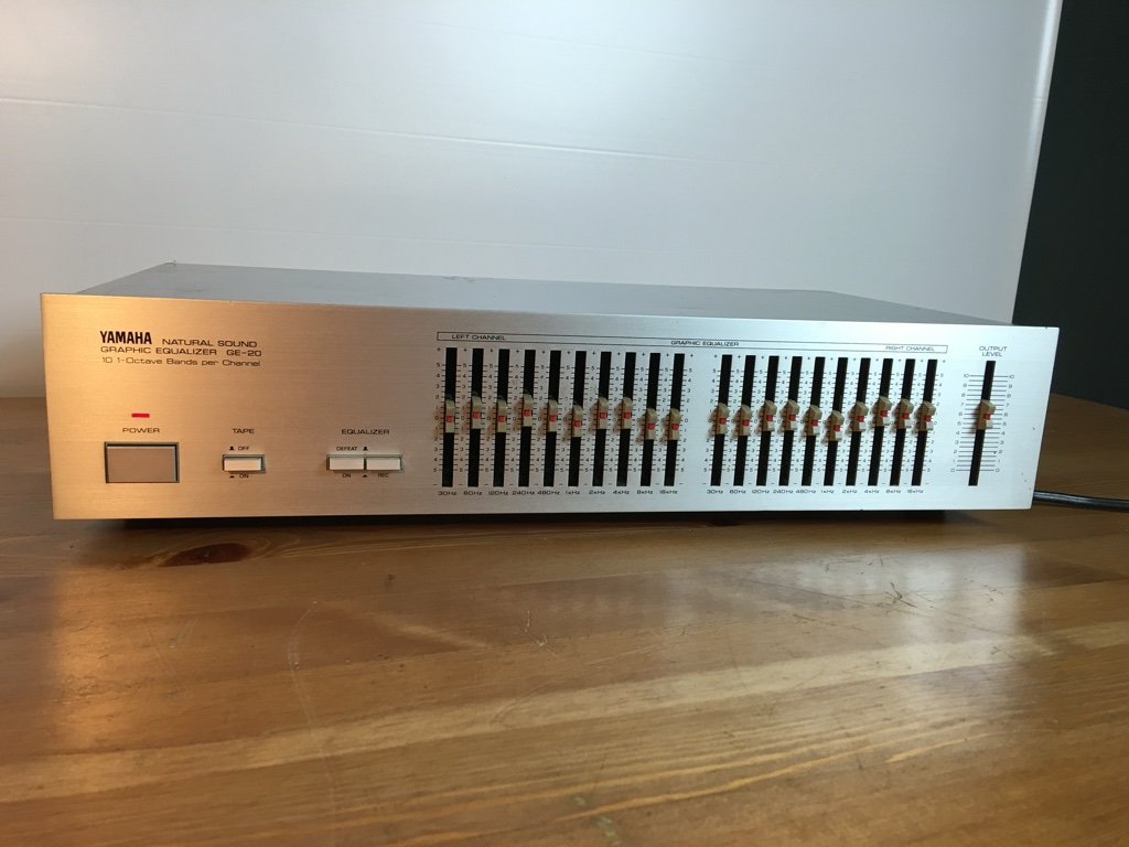Yamaha GE20 Graphic Equalizer AudioBaza