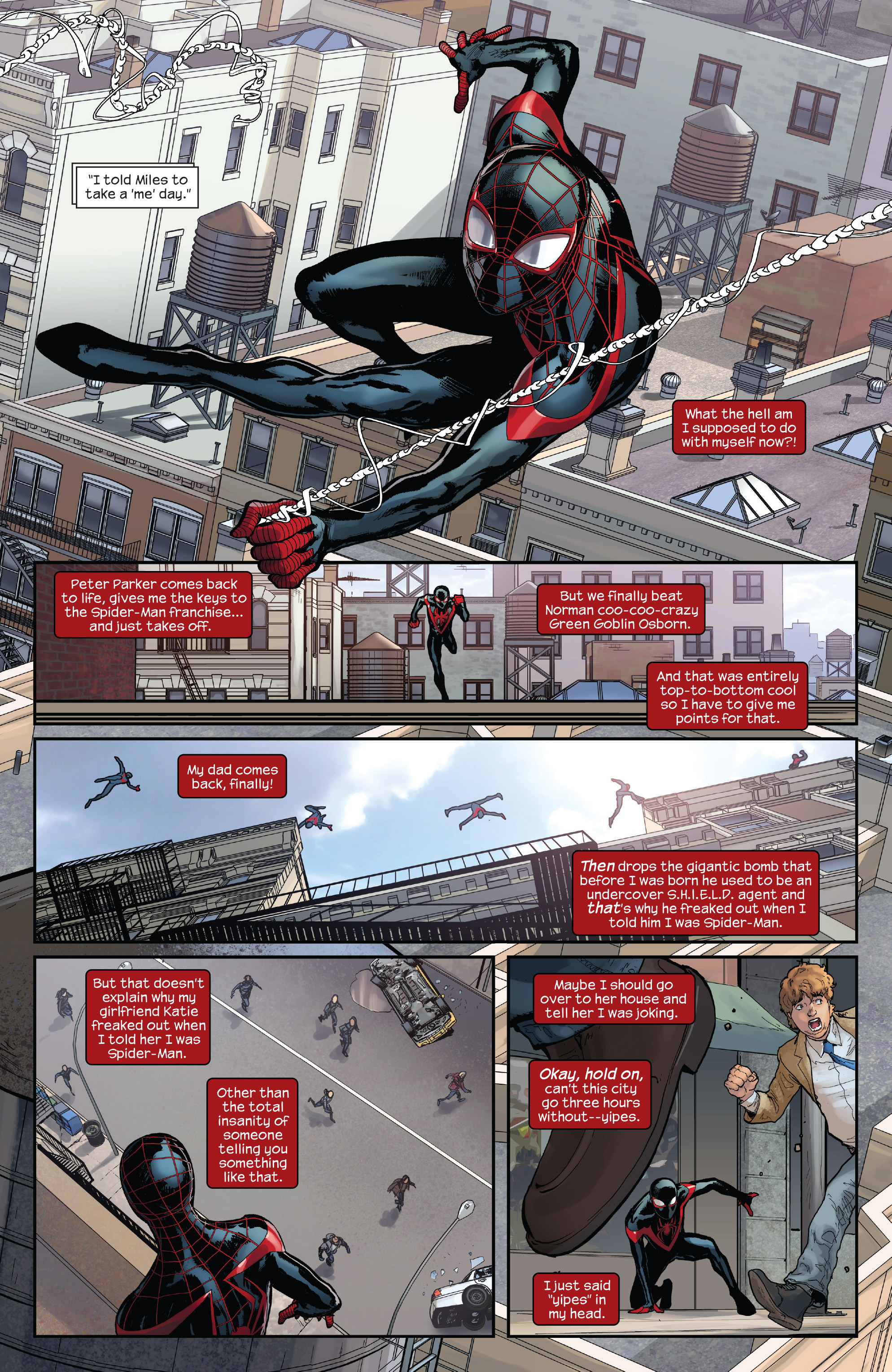 Read online Miles Morales: Ultimate Spider-Man comic -  Issue #10 - 6