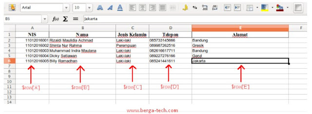 Cara Membuat "Import & Eport" Data ke Excel dengan menggunakan program PHP & MySQL