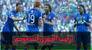 ترتيب الدوري السعودي بعد فوز الهلال على الاتحاد بالكلاسيكو