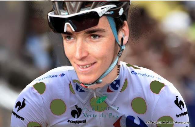 Romain Bardet, maillot à pois