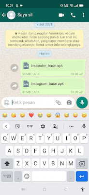 How to Send Apps Via Whatsapp 9
