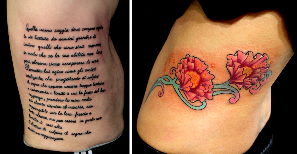 TATAU TATTOO STUDIO: ¿En qué parte del cuerpo duele más hacerse un tatuaje?